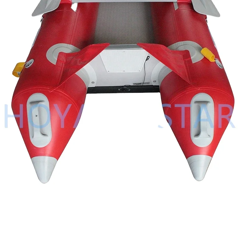 Chinese high quality 2 persons portable Inflatable PVC Kayak Fishing kayak water sport equipment