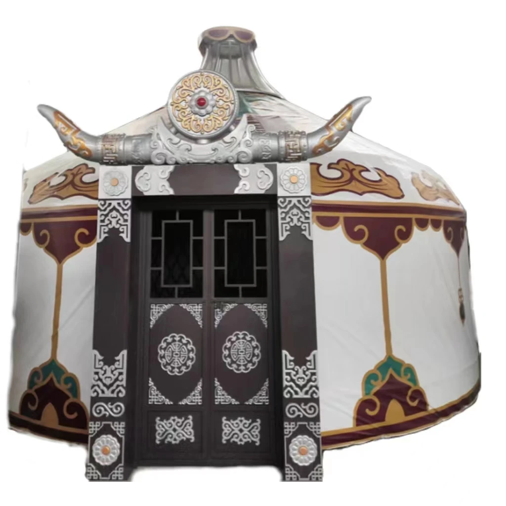 Manufacture quality luxury mongolian Outdoor yurt camping tent