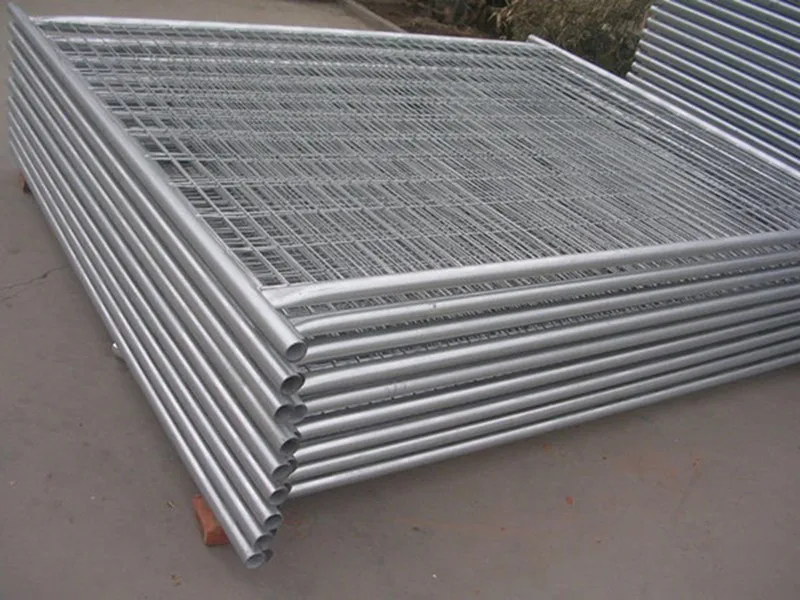 cheap Australian construction hoarding temporary fence removable plastic base temporary fence panel