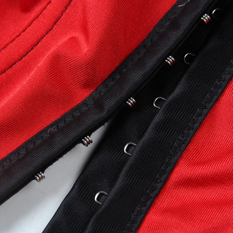 Hot sex red corset adjustable sxey girl new design for corset