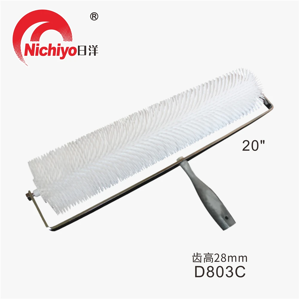 Floor Decor Paint Tool Professional Levering Epoxy Floor Coating Spiked Roller