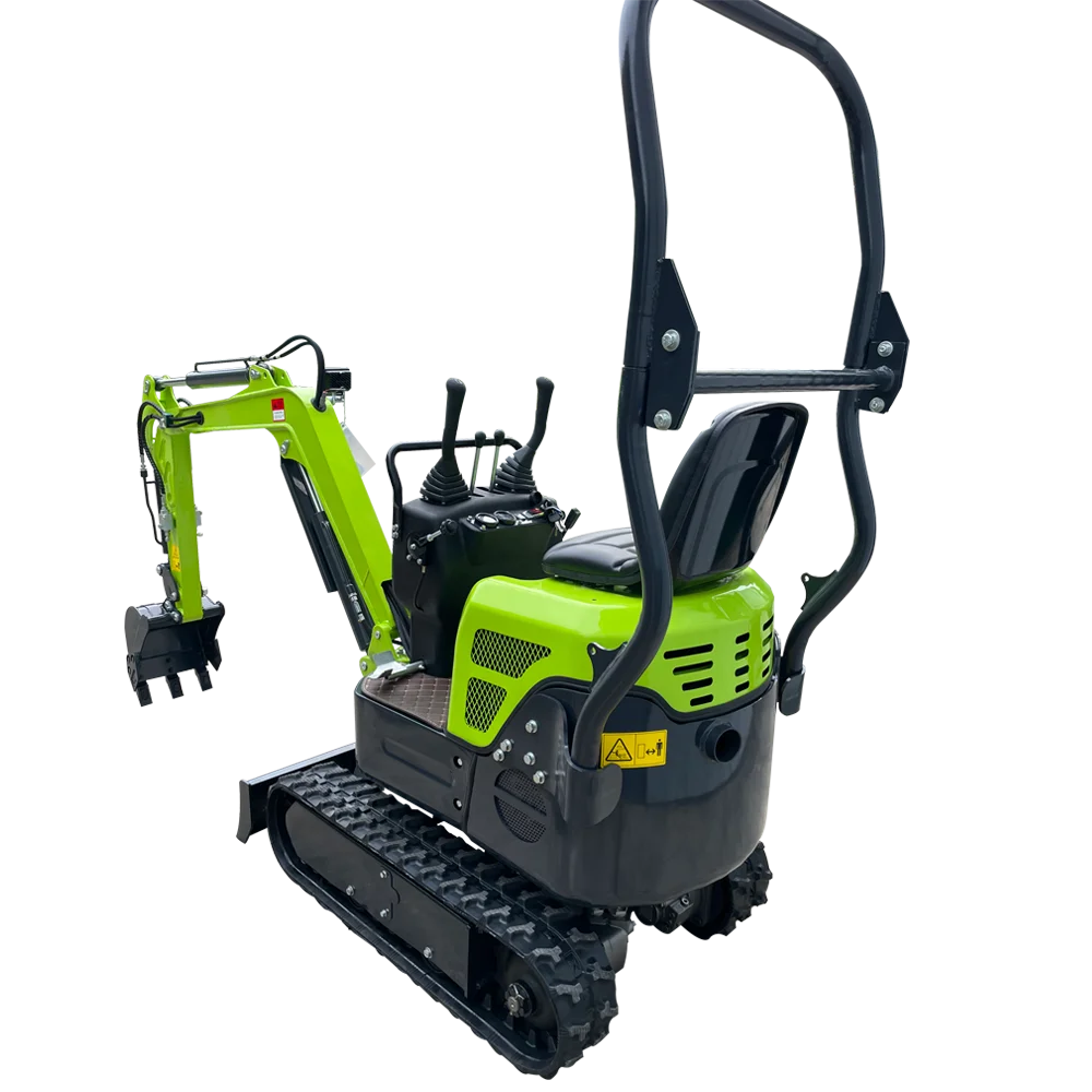 China Wallemac high quality mini Excavator Minibagger digger machine 1 Ton compact Mini Excavator Digger machine for sale