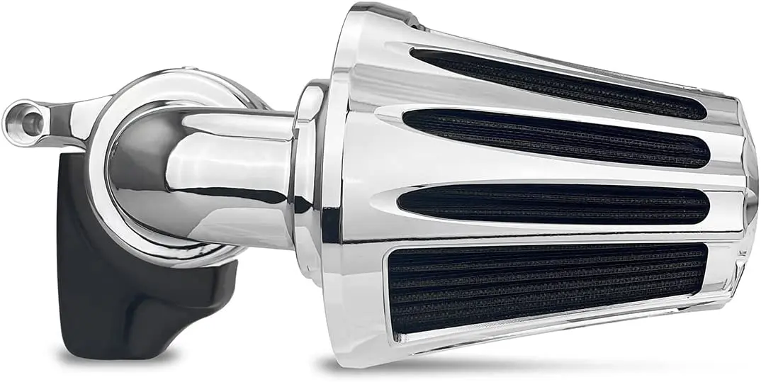 Мотоцикл аксессуары хромированный конус воздухоочиститель фильтры Впускной Для Harley XL883L SuperLow 1991-UP