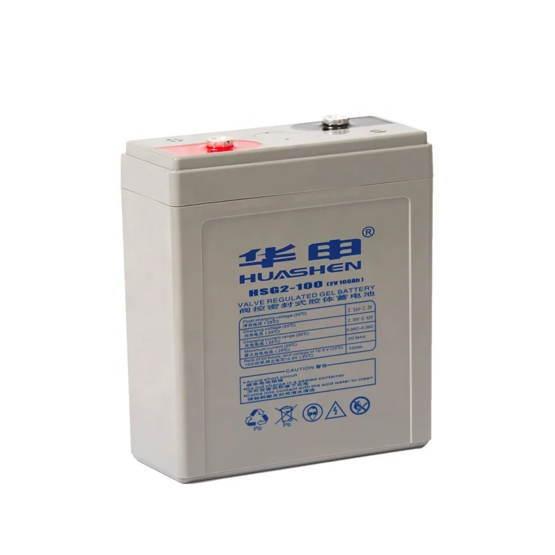 Factory Manufacturer 2V100ah Opzv Batteries Home/Industrial/Commercial for Solar Power Battery