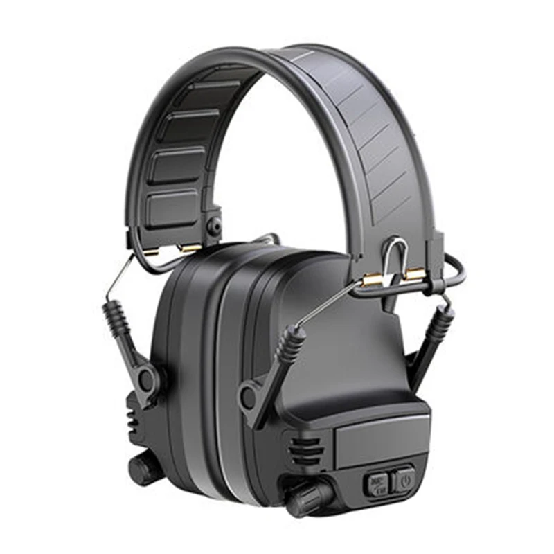 Professional New Adjustable Ak 12 Electronic Monitoring Noise Cancelling Protective Earphones With Microphone