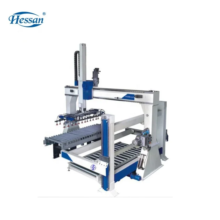 Guangzhou Hessan Auto-loader for 4X8 feet Panel  boards machine carrier/Portal Frame Loading System