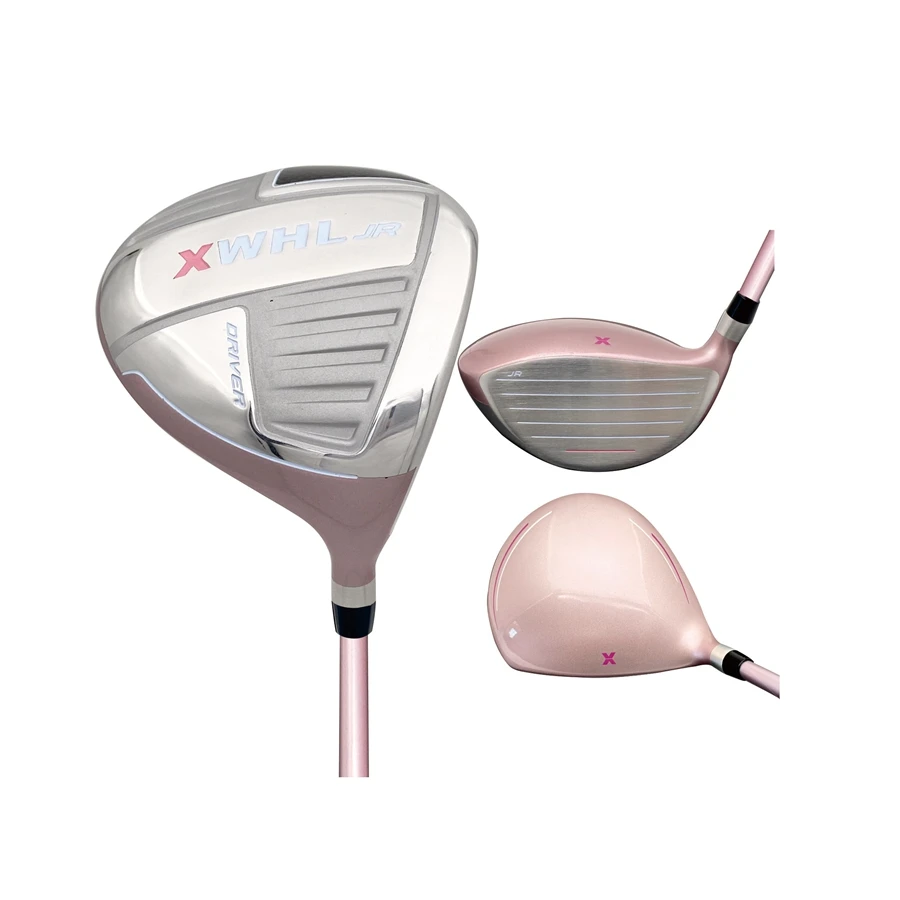 Custom Junior Girls Complete Golf Club Set Right Handed Golf Club Set for Age 5-9,10-14 Kids Customized Rubber Graphite & Steel