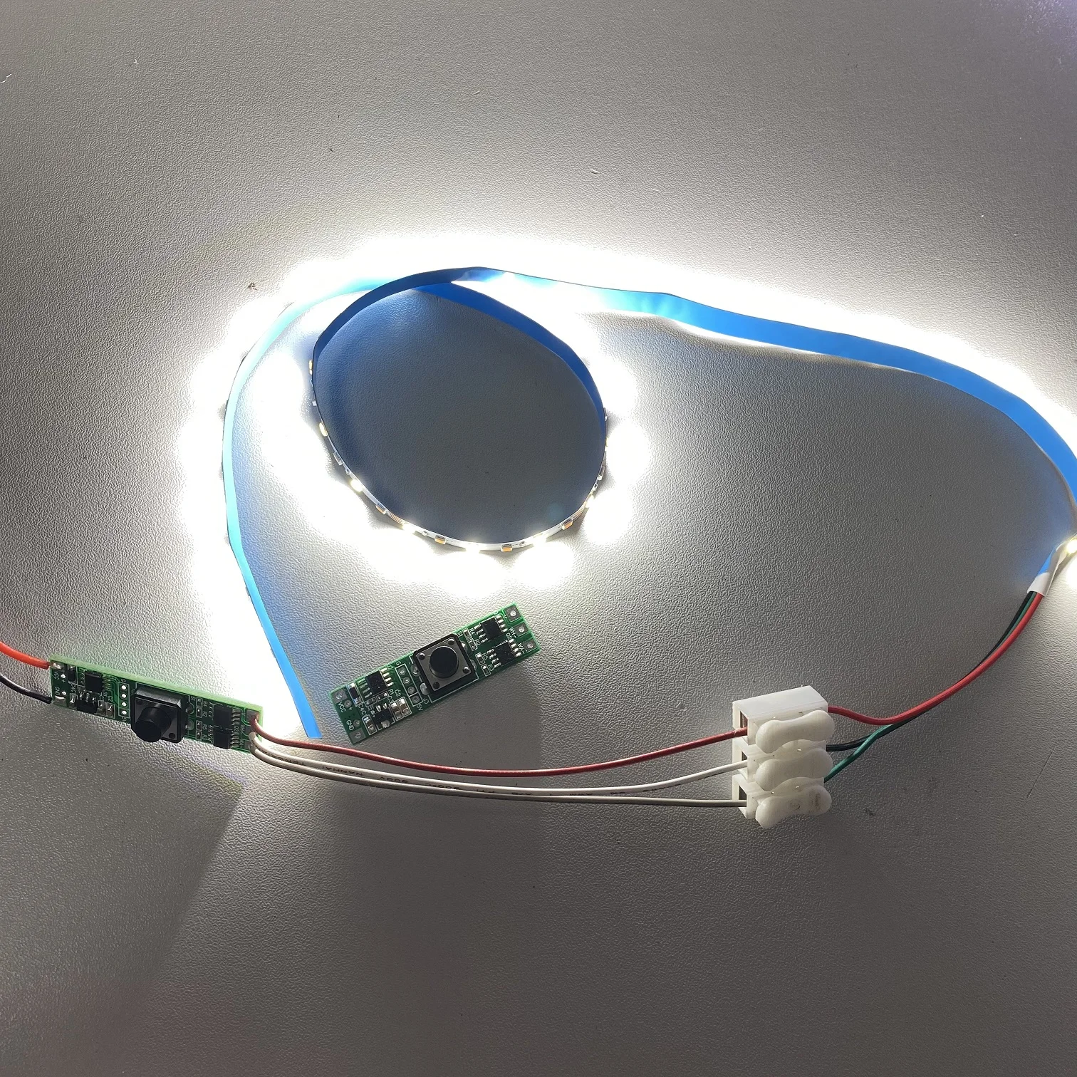 6-24V 72W DIY OEM ODM lighting Color Temp and brightness adjustable LED controller dimmer switch for LED lamps