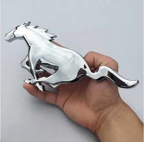 3D Metal logo For Ford Bronco accessories Horse Car Sticker Scratch-Proof Car Accessories -cyb
