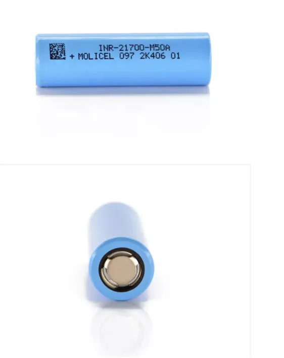 100% Original MOLICEL INR21700 M50A 3.7V 5000mAh Rechargeable Li-ion Power 21700 3C 10A Discharge Lithium Ion Batteries