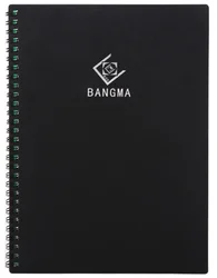 High Quality A5 Size PP Cover Reusable Smart Notebook Spiral Binding  Erasable Rocketbook Notebook with Cam Scanner