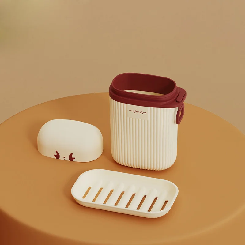 Taihe Portable Travel Soap Box Sealed with Cover out of Stock-for Storing Soap while Traveling Bath & Toilet Supply