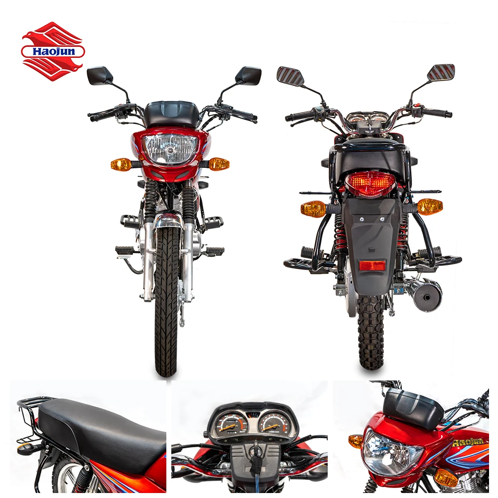 factory wholesale high quality 4 Stroke Led light 125cc 150cc 200cc motor gasoline motorcycle