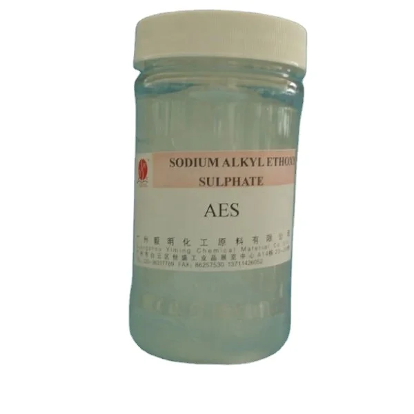 Daily chemical sodium lauryl ether sulphate  foaming washing thickener surfactant AES