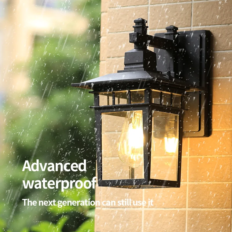 wall lamp outdoor waterproof ip65 corridor light modern creative retro outdoor wall lamps for home