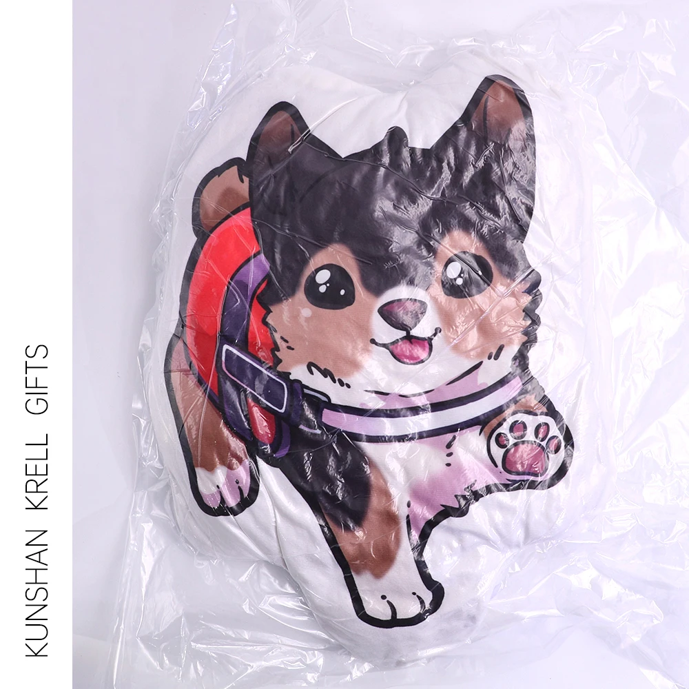 Custom Charm Anime Design Custom Irregular Shape Pillow Printed Cushion Throw Pillow