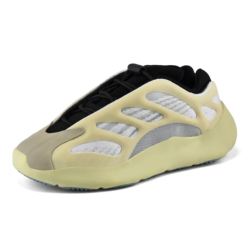 Latest Design Fashion Girls Running Shoes Custom Reflective Original Quality Yeezy 700 v3 Boys Sneakers for Kids