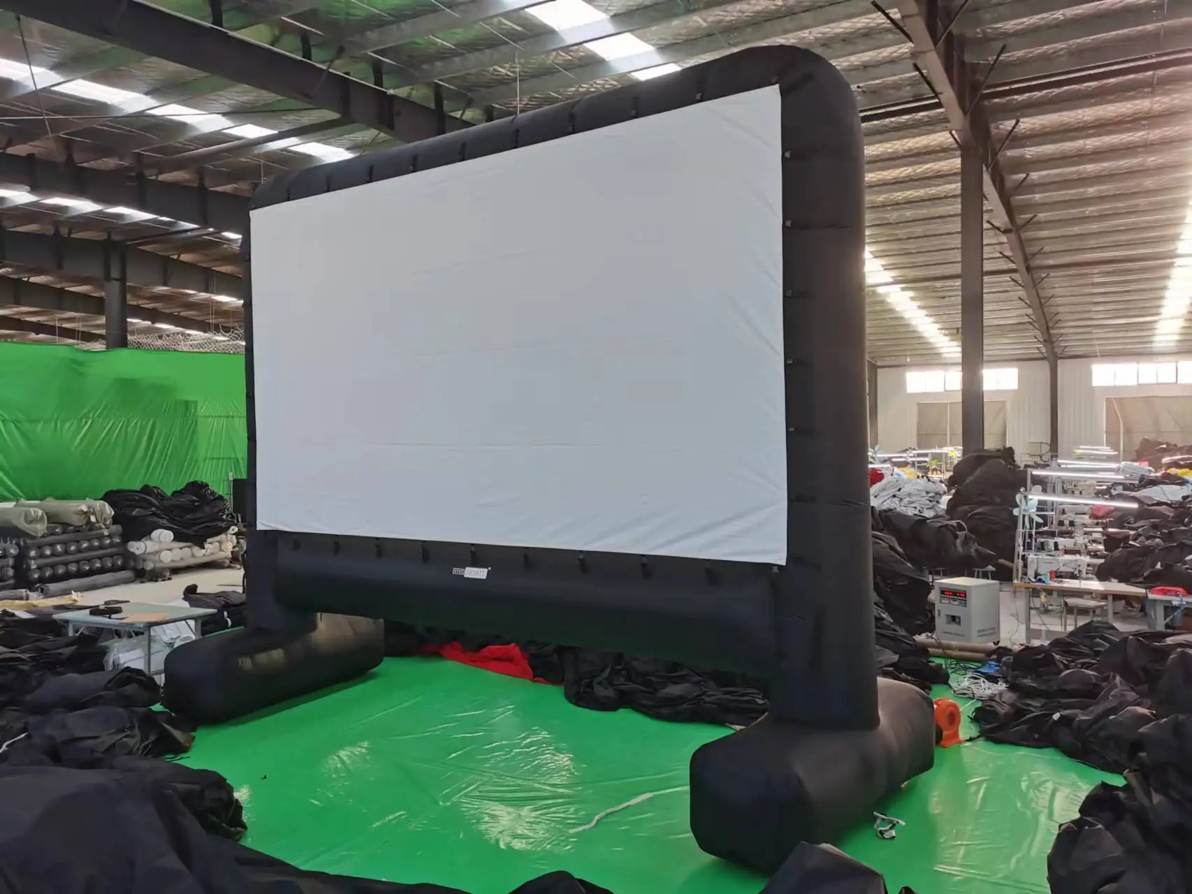 Hot 14ft Inflatable Movie Screen For Family Party Pvc Rear Projector Outdoor Inflatable Projector Screen Tv Cinema