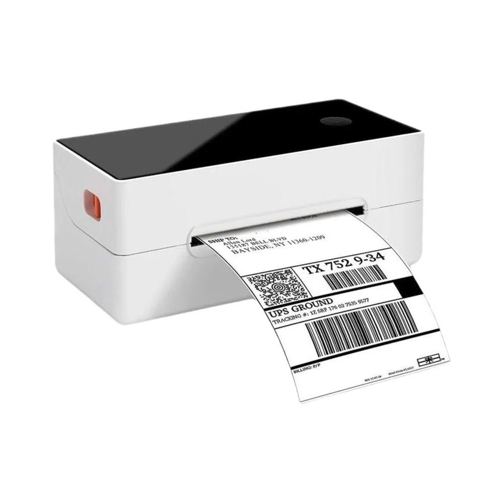 Customizable 4 X 6 Fanfold Direct Label/ Barcode Labels Blank 4x6 Thermal Shipping Label
