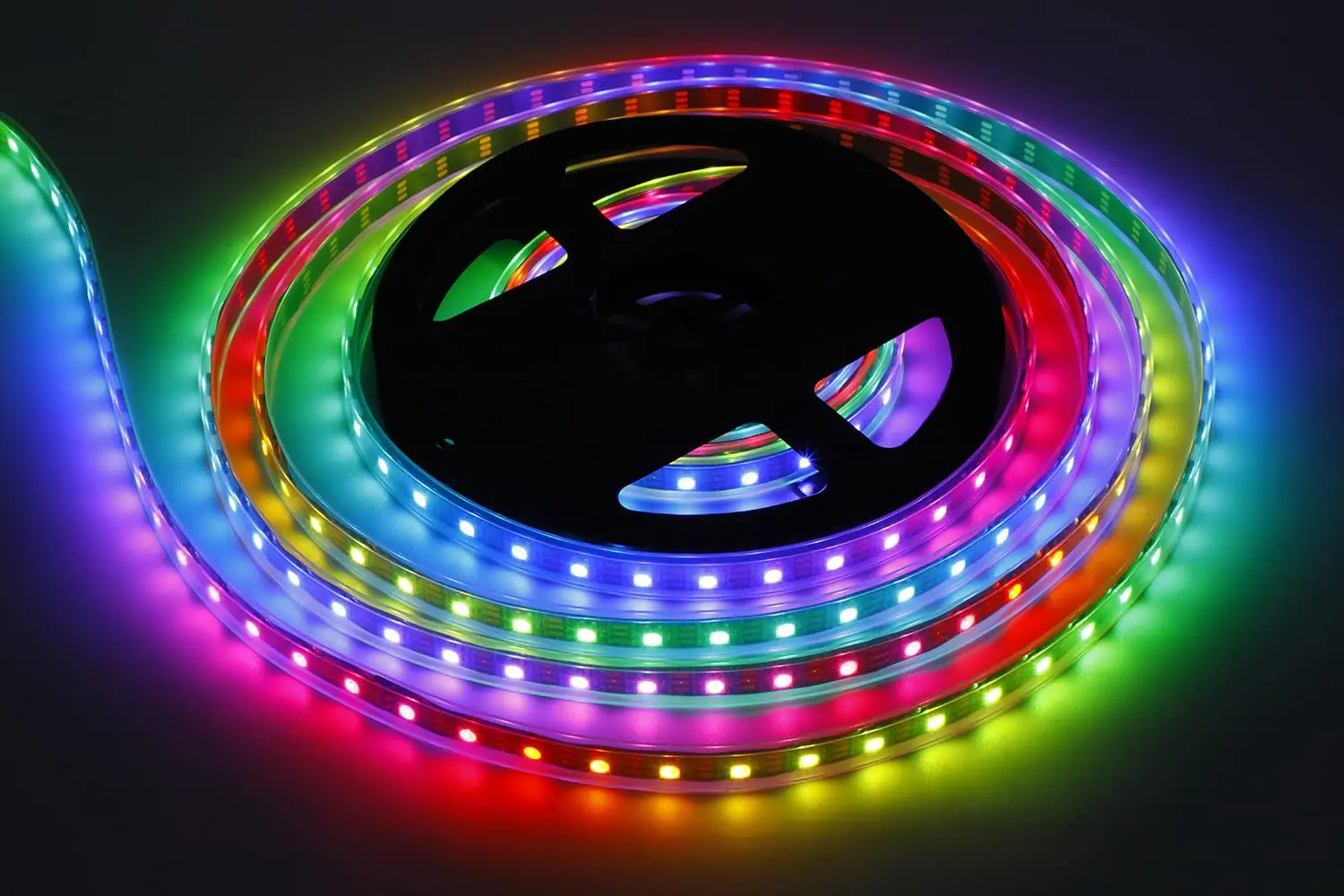 Dream Color RGBW Addressable SK6812 5V IP65 Silicone Tube Waterproof IC 6812 Pixel LED Strip Light