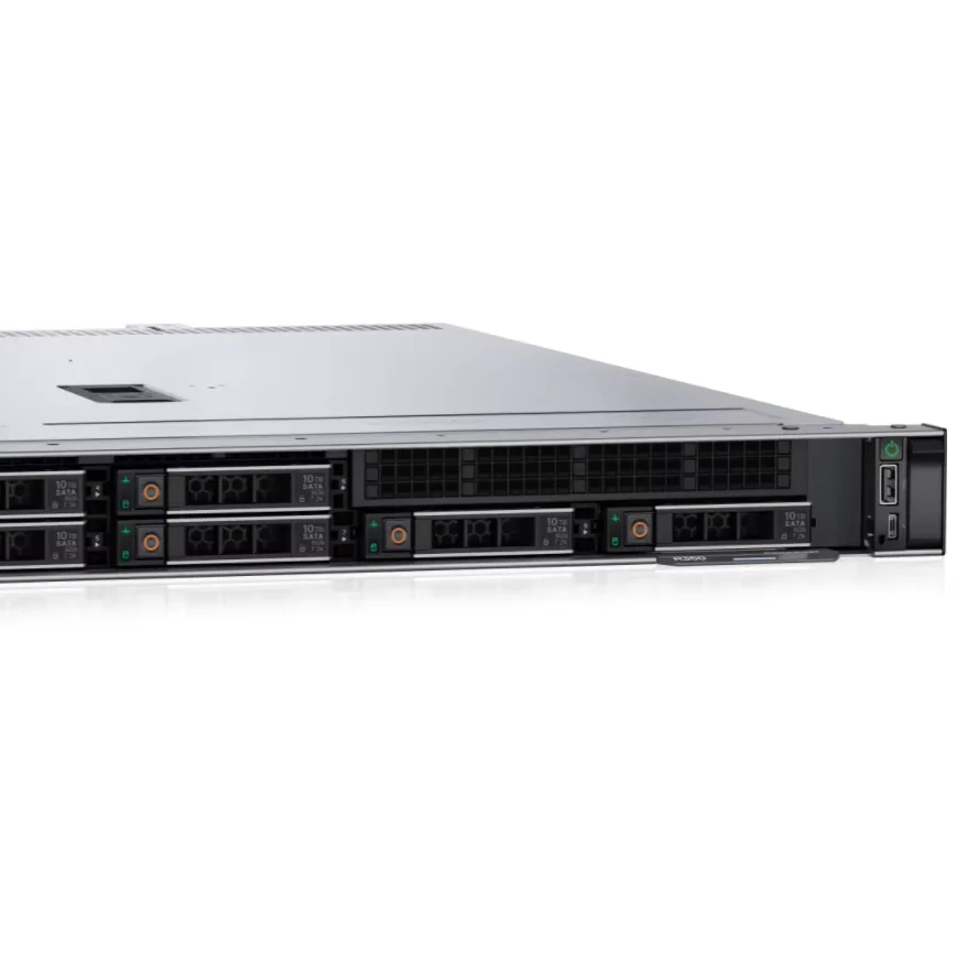 High quality Dells server R350 in the whole network Intel Xeon e2324g 3.1ghz CPU 16GB 3200mt memory 1U rack server