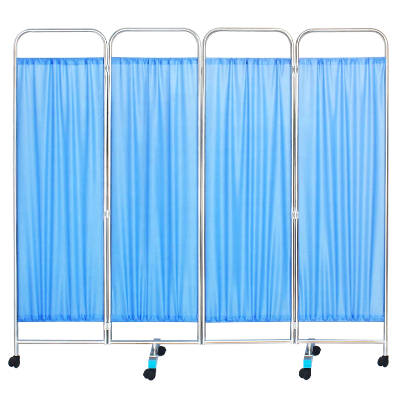 Современный сжатый полноразмерный экран из нержавеющей стали с тремя складками (500*1800 мм) *