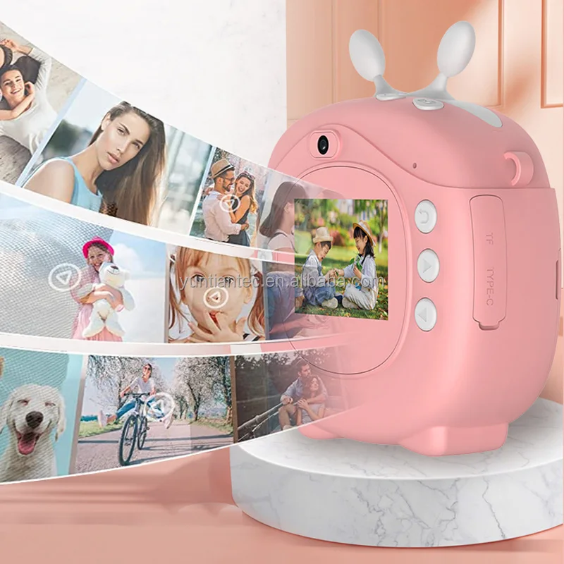 Children Instant Printing Camera Boy Girls Birthday Gift Kids Video Photography Digital Photo Camera Toys Mini Thermal Printer