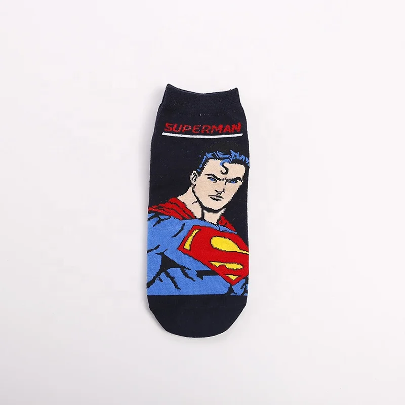 New Marvel ebay hotsale fashion super hero students ankle pretty cartoon cute boy tube socks
