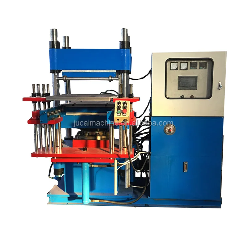 auto rubber press for vulcanizing rubber with PLC control/rubber slipper curing press/silicon press molding machine