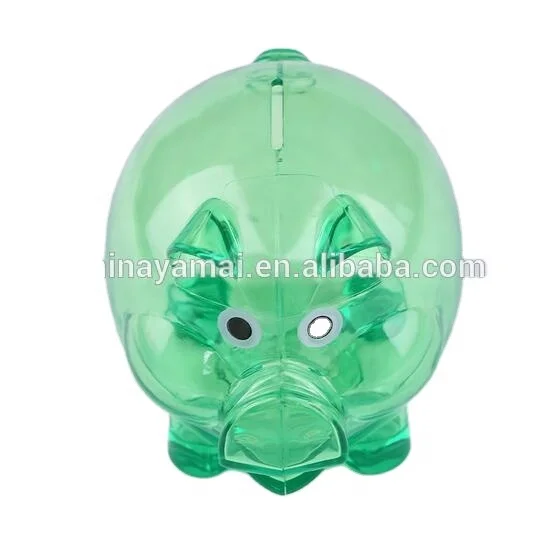 Plastic Piggy Bank Coin Bank