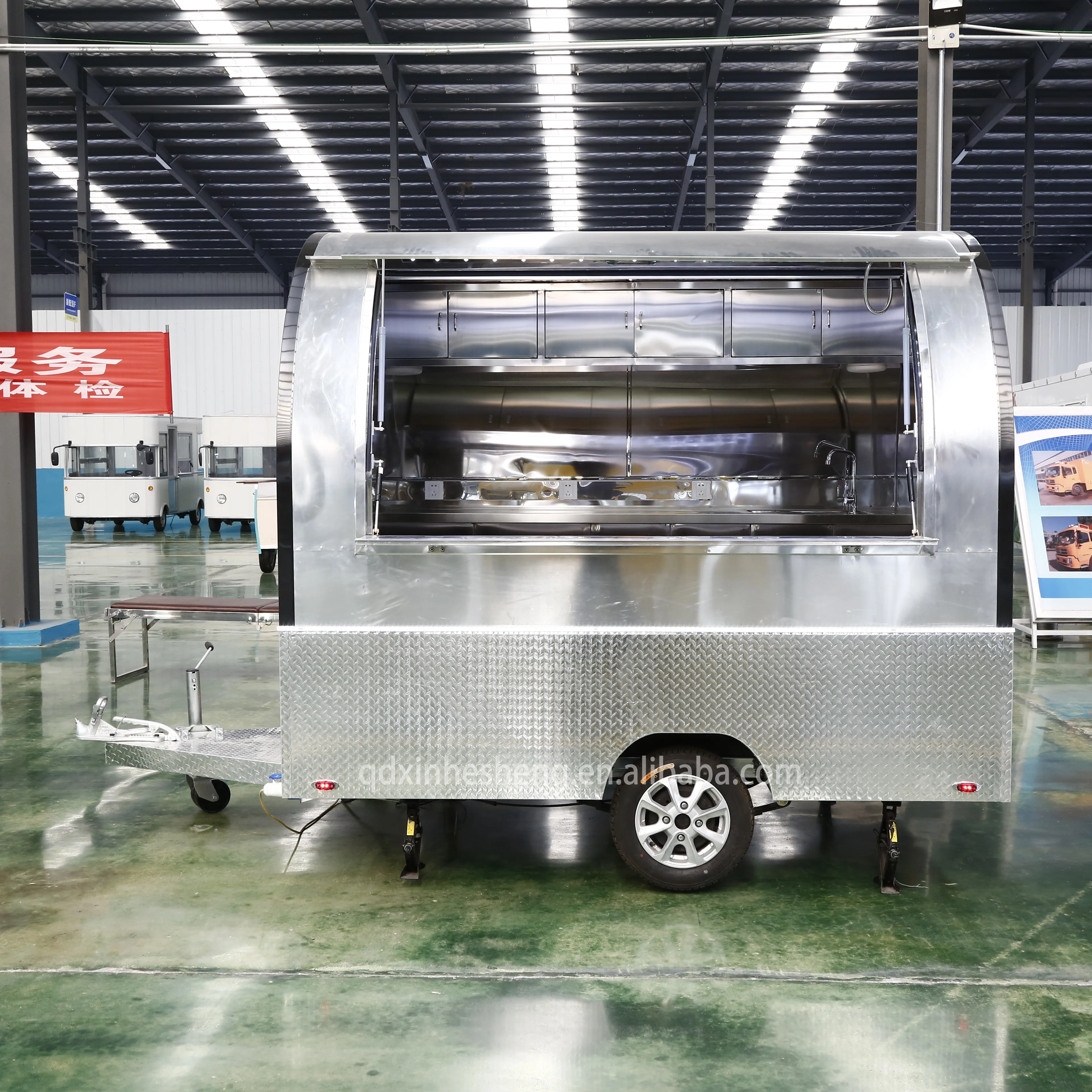 Affordable  Food Trailers United States Standards Mobile Food Carts Trailers