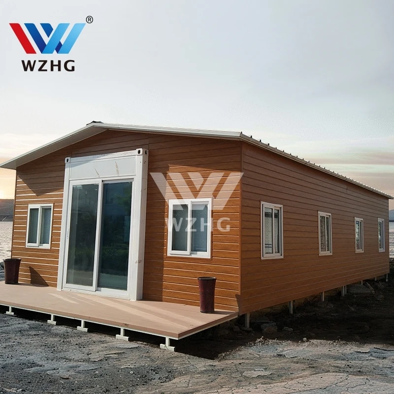 Prefab container office wholesale price modular home 3 bedroom villa stackable homes