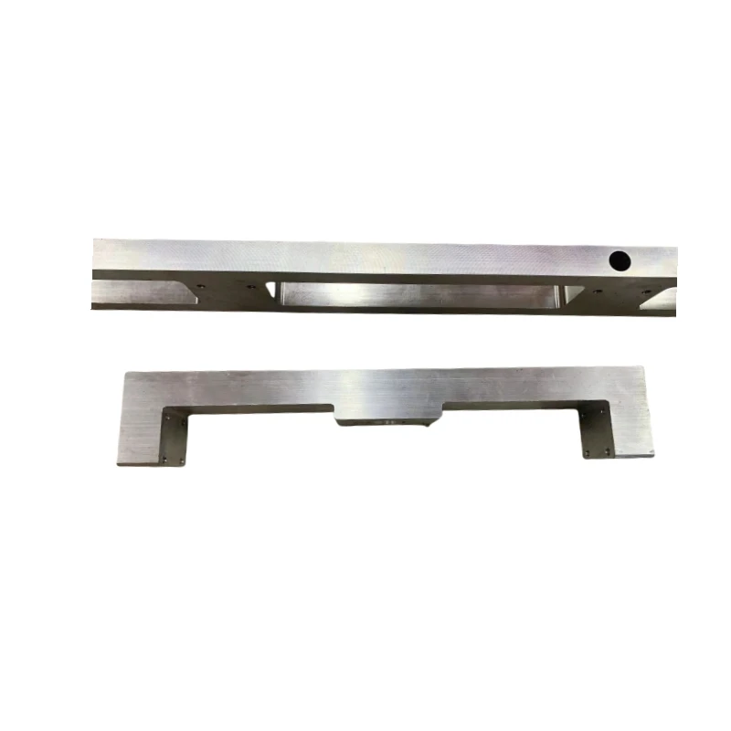 Custom CNC Milled Aluminum 6061 manifold block for hydraulic equipment