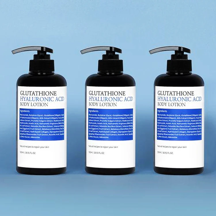 Private Label Skin Brightening Clarify Glutathiones Body Milk Lotion