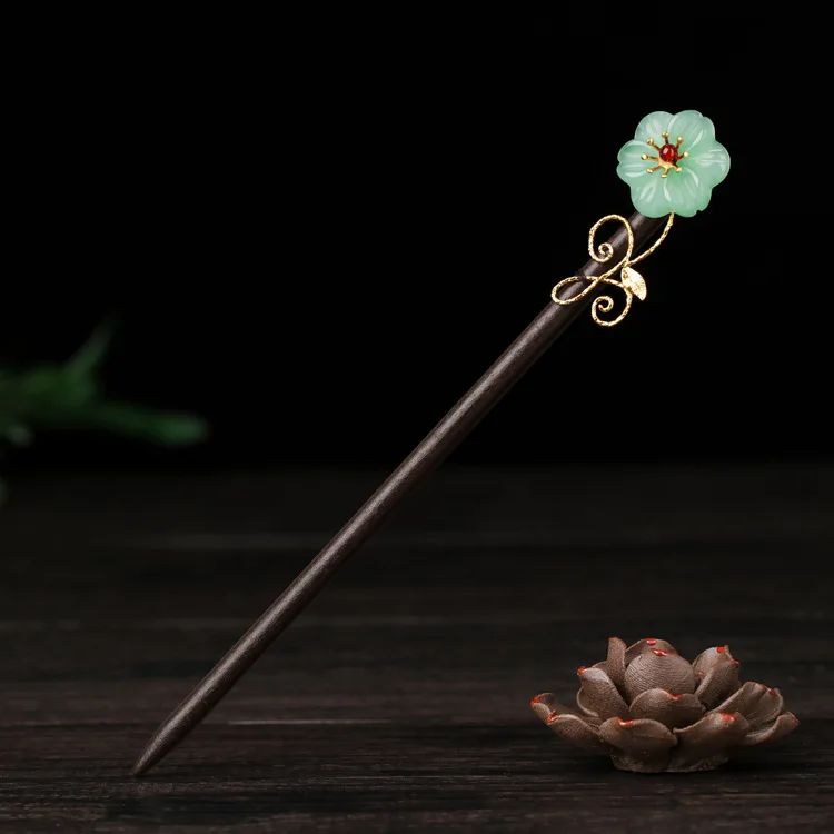 Low Price Good Quality Hair Sticks Wood Material Color Hair Stick Clip Luxury Sticks