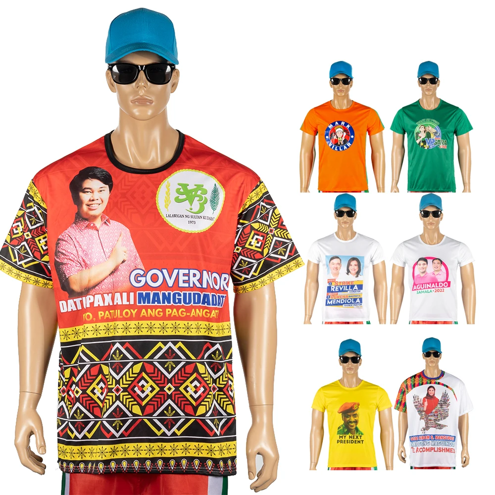 Wholesale cheap Digital sublimation printing election t-shirts election campaign t shirt 100% polyester custom election tshirts
