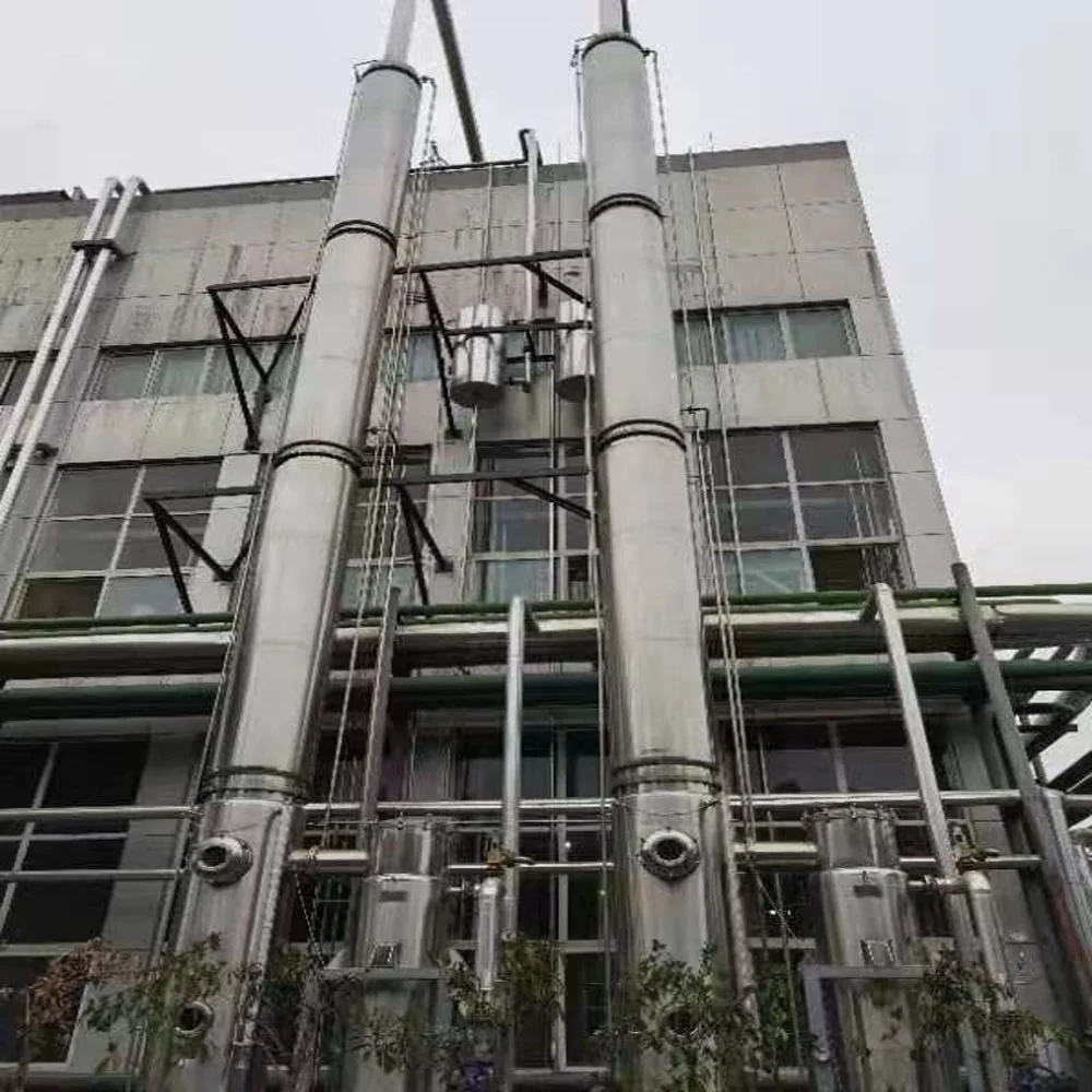SS304/SS316L Recovery Tower Alcohol Distill Ethanol Solvent Lab Scale Distillation Column Vacuum Distillation Electric Provided