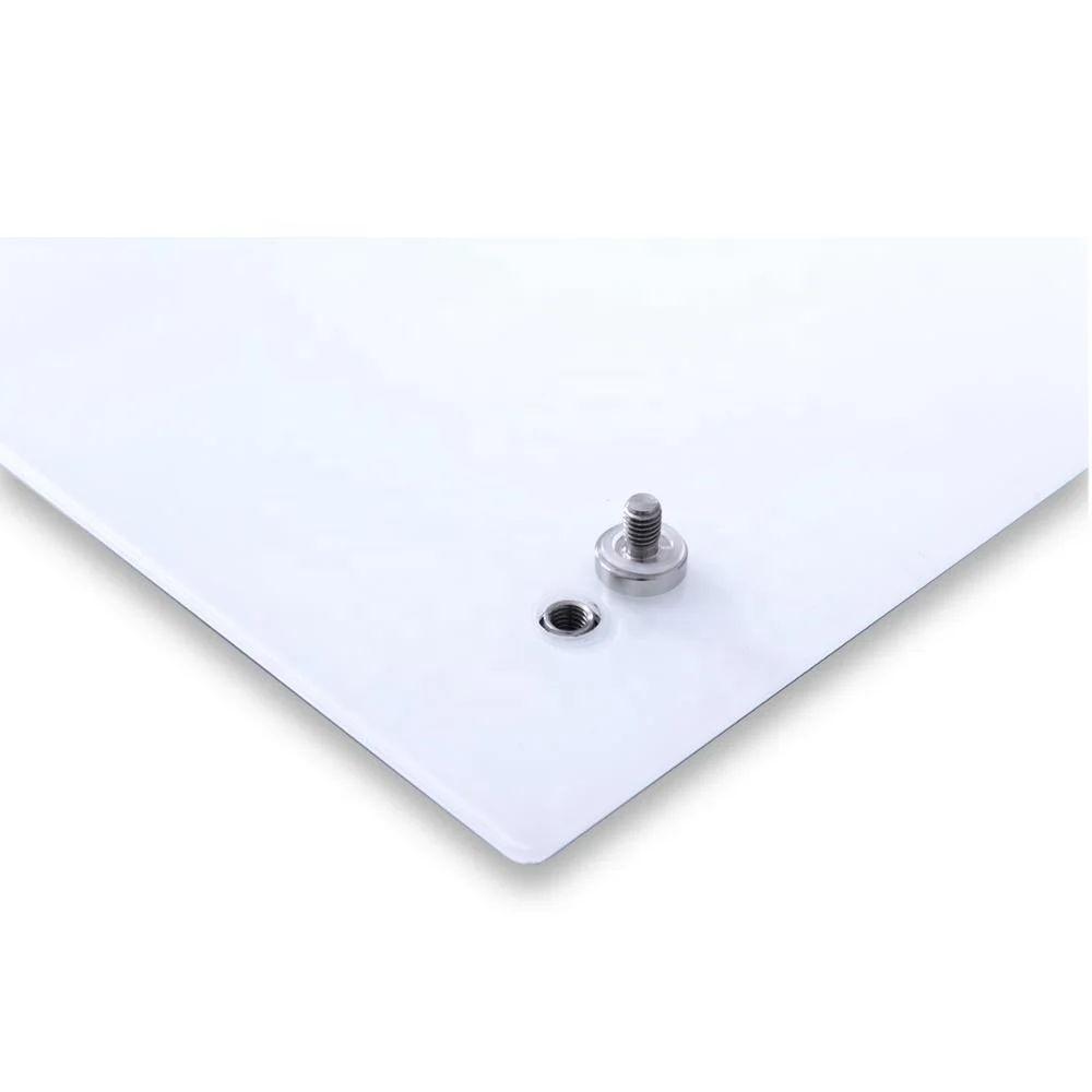 Tempered glass projection whiteboard ultra white non glare projection glass whiteboard