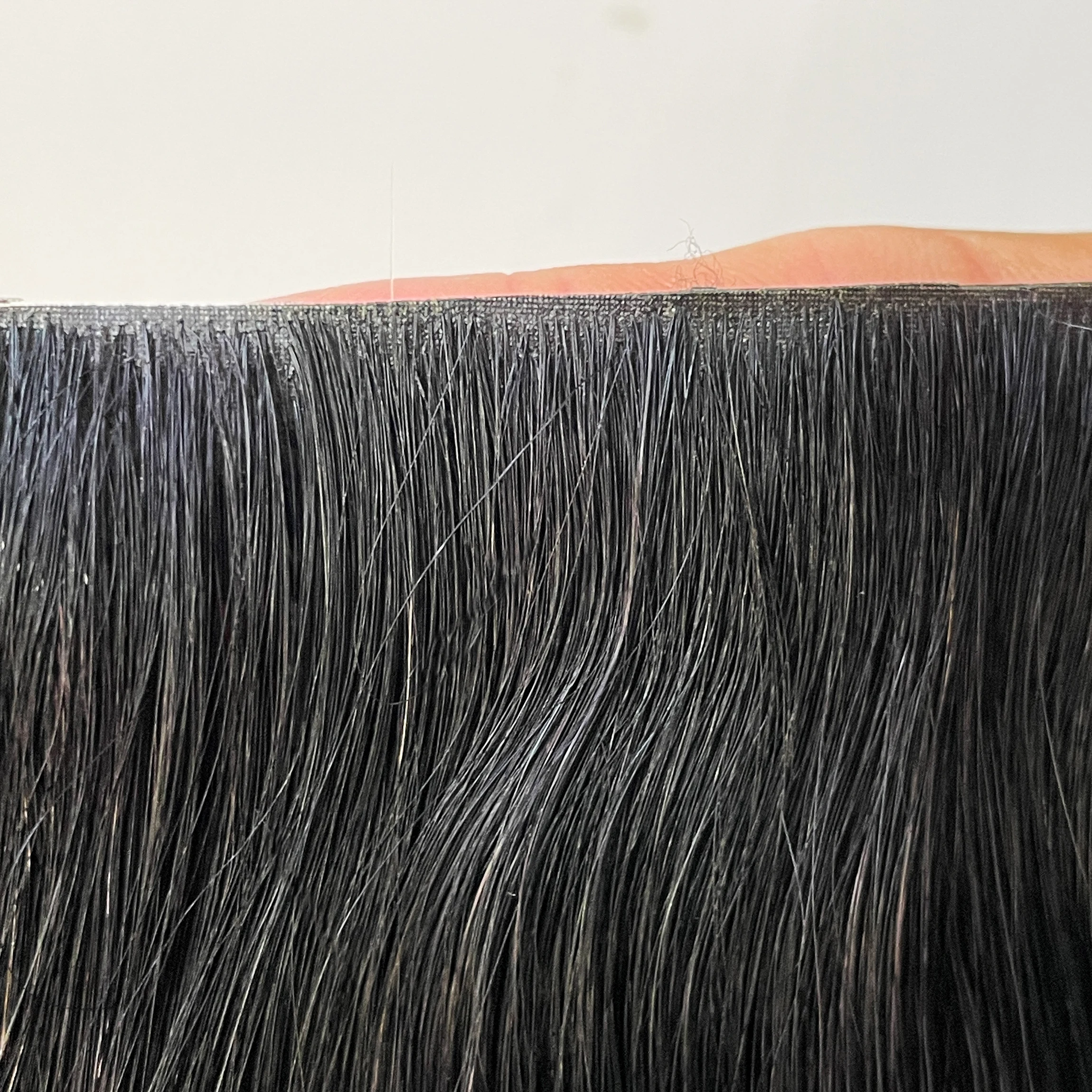 Invisible Clip In Hair Top Grade Injection Natural Virgin Russian Clip In Human Hair Extensions