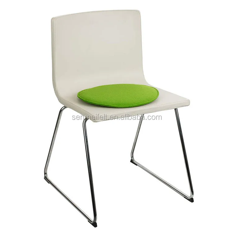 cheap custom handmade felt chair seat cushion pad soft stool cushion Minimalist felt chair cushion cover