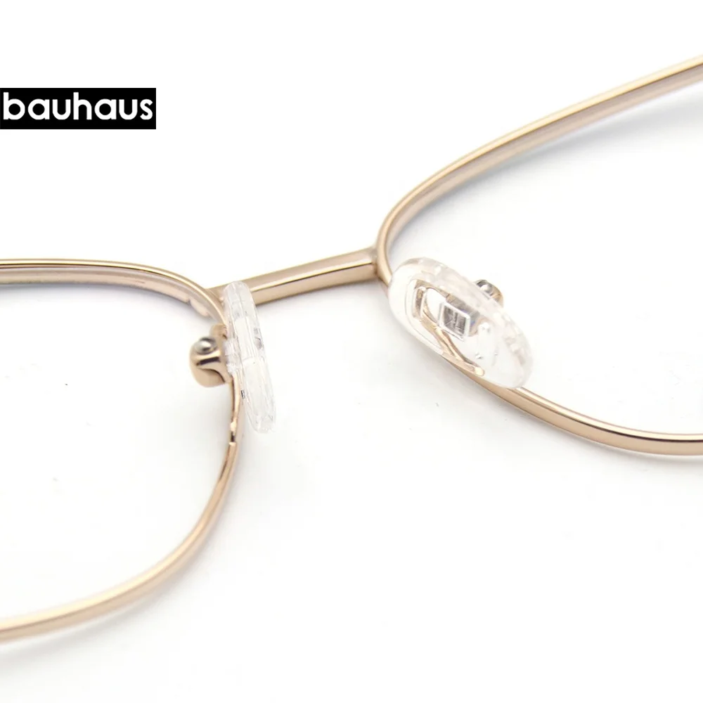 9469 Wholesale Warehouse High End Retro Nickle Free Stainless Steel Metal Eyeglasses Frame
