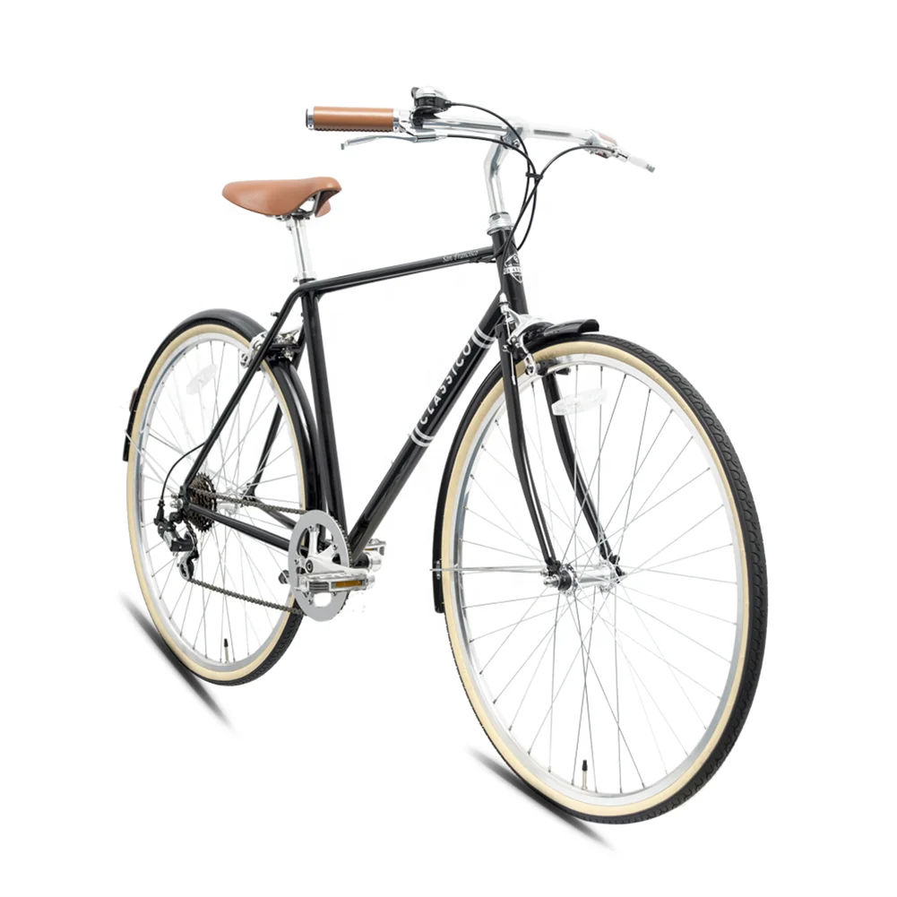 2023 Ansbern New Design Man 700C Hi- Ten Steel Front Fork Classic Road Share Bikes