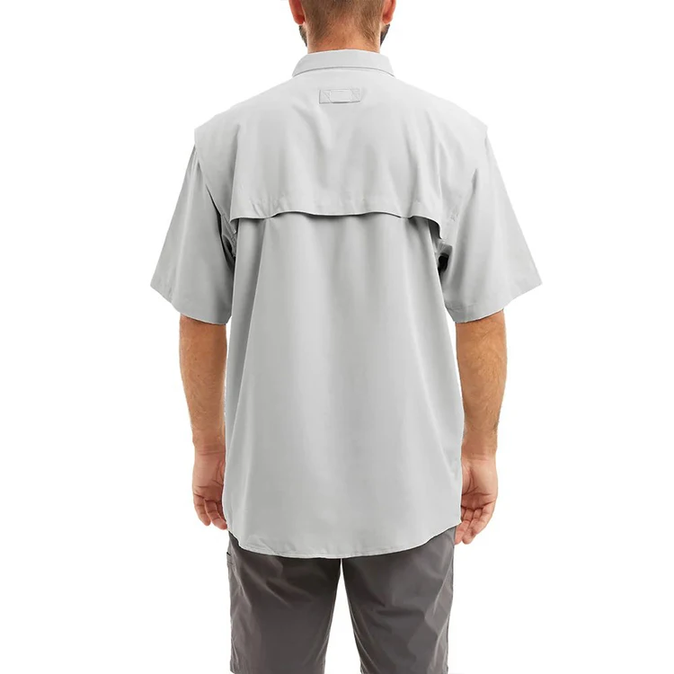 2024 Best Price 88Polyester 12Spandex 50  Uv Quick Dry Button Down Columbia Fishing Shirts
