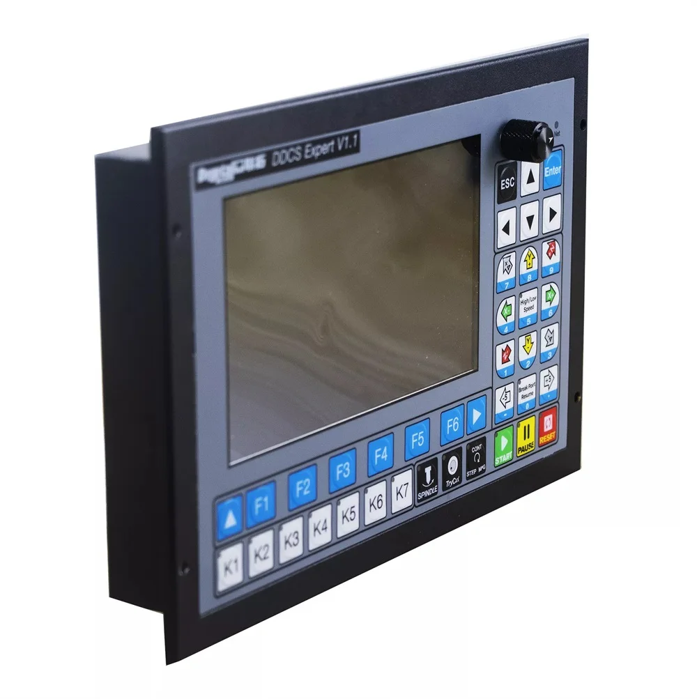 3/4/5 Axis CNC Milling Controller DDCSexpert ACT Function Motion Controller Kit With Flywheel MPG & Power supply 100W 24V 4.1A