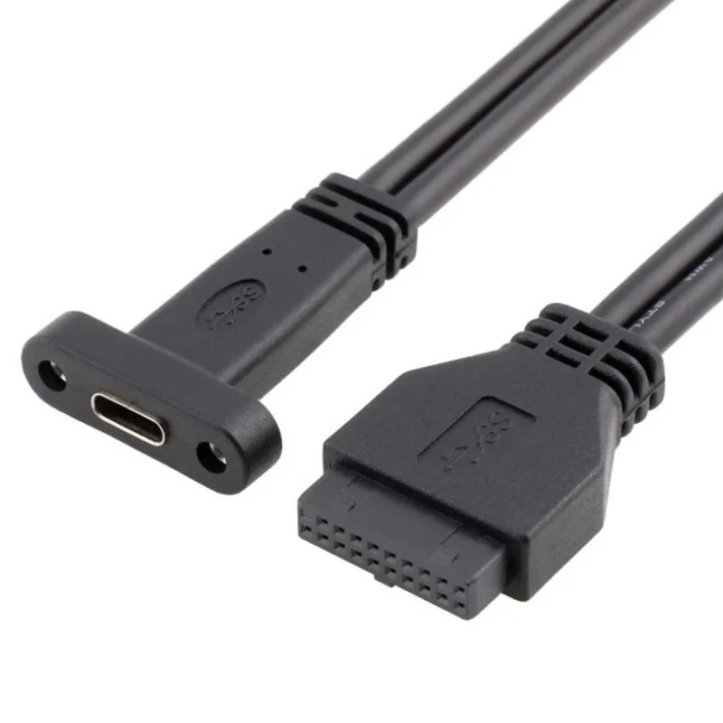 PCI Передняя панель крепление кабель usb c Тип Женский к 3 0 20p