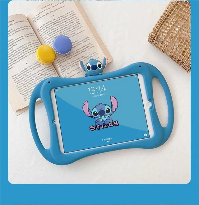  Fundas Para Планшет милый детский силиконовый чехол для планшета с ручкой Ipad Mini 1 2