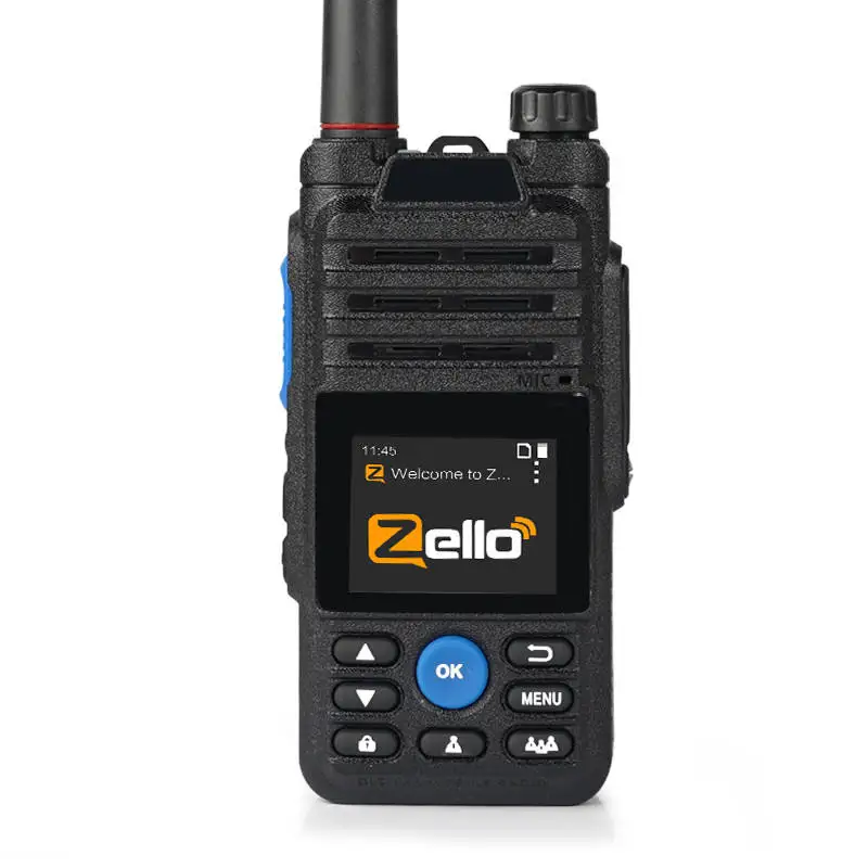 WICJIE  Walkie Talkie Mobile Radio Woki Toki Ham Zello Walkie-talkie Ptt 4g Poc Radio Global network intercom