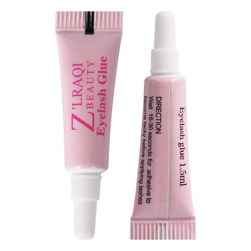 Dry Oil Resistant Latex Free Adhesive Black Eyelash Extension Glue Custom Private Label Eyelash Glue