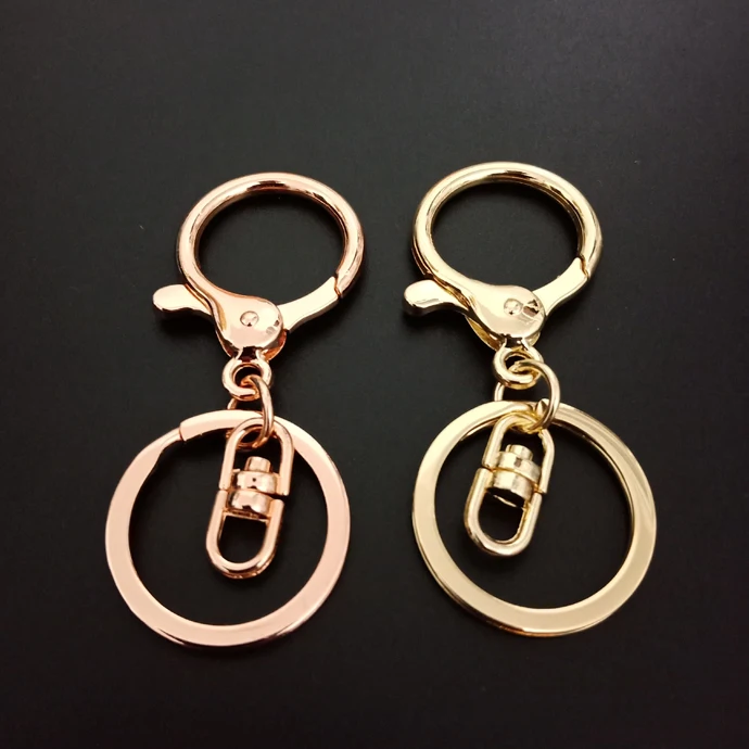 custom lobster clasp key ring chain