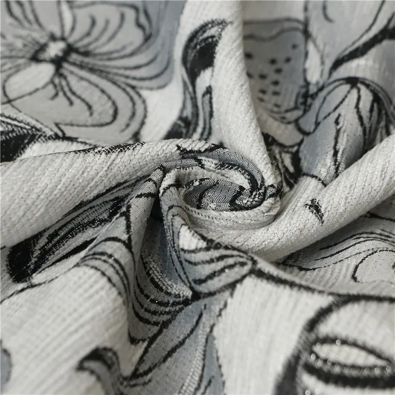 JYH 2021 hot selling products jacquard curtain fabric discount 100% polyester Jacquard fabric for sofa